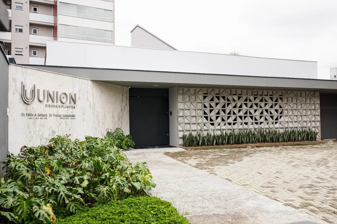 Fachada Union, Union Cirurgia Plástica, Joinville/SC